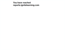 Tablet Screenshot of blogs.ignitelearning.com